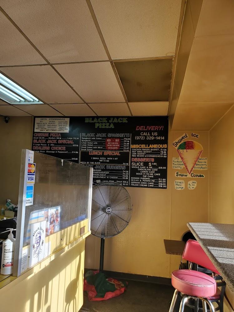 Blackjack Pizza Menu image 1
